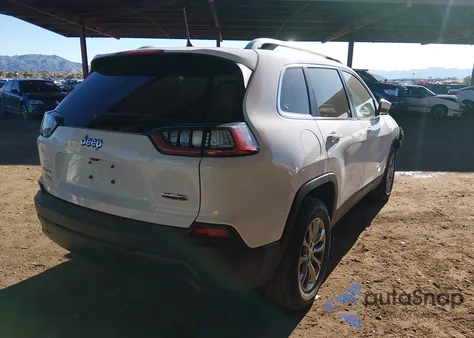 2020 Jeep Cherokee Latitude Plus z USA, uszkodzony, nr VIN 1C4PJMLBXLD618522